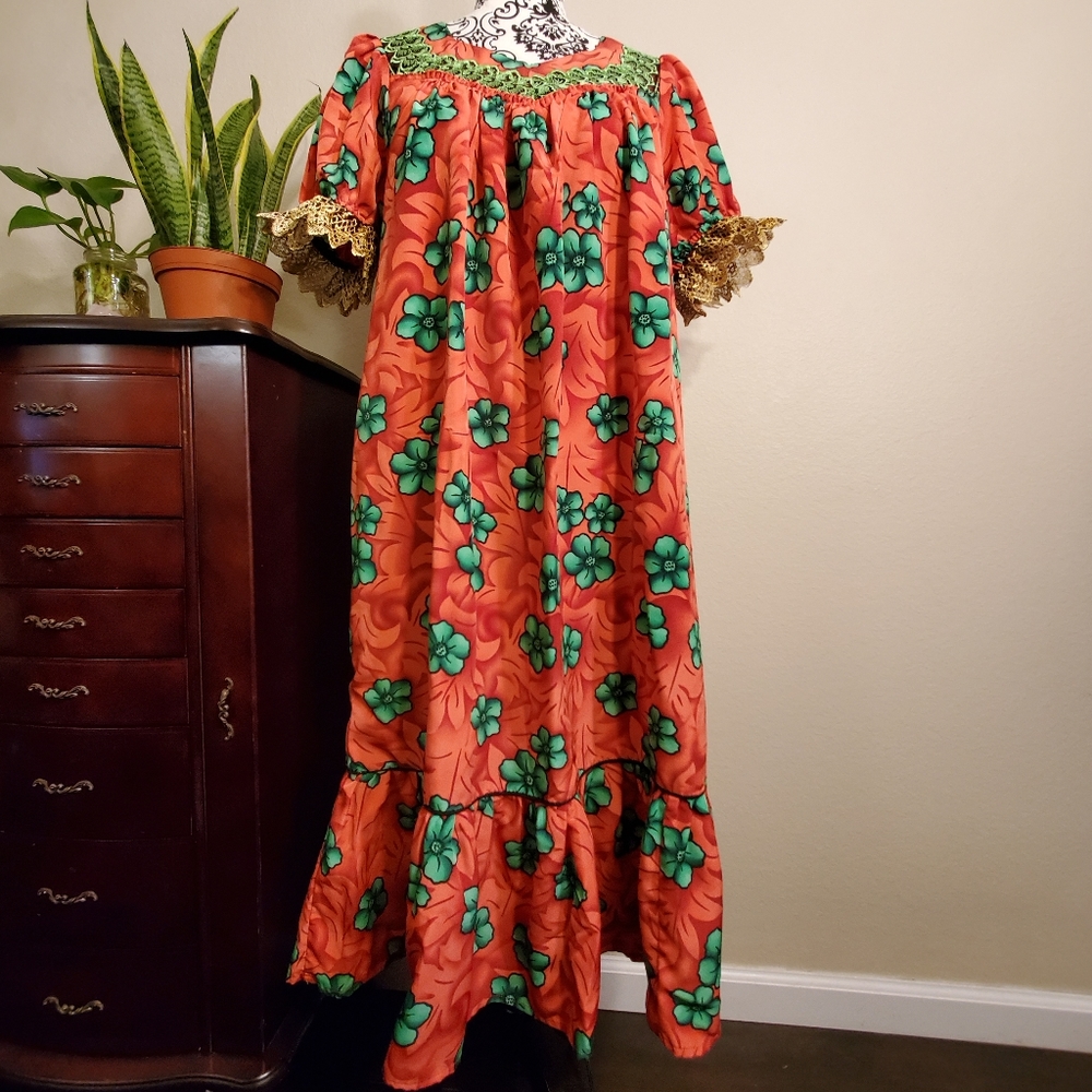 Retro Tiki Hawaiin Muumu